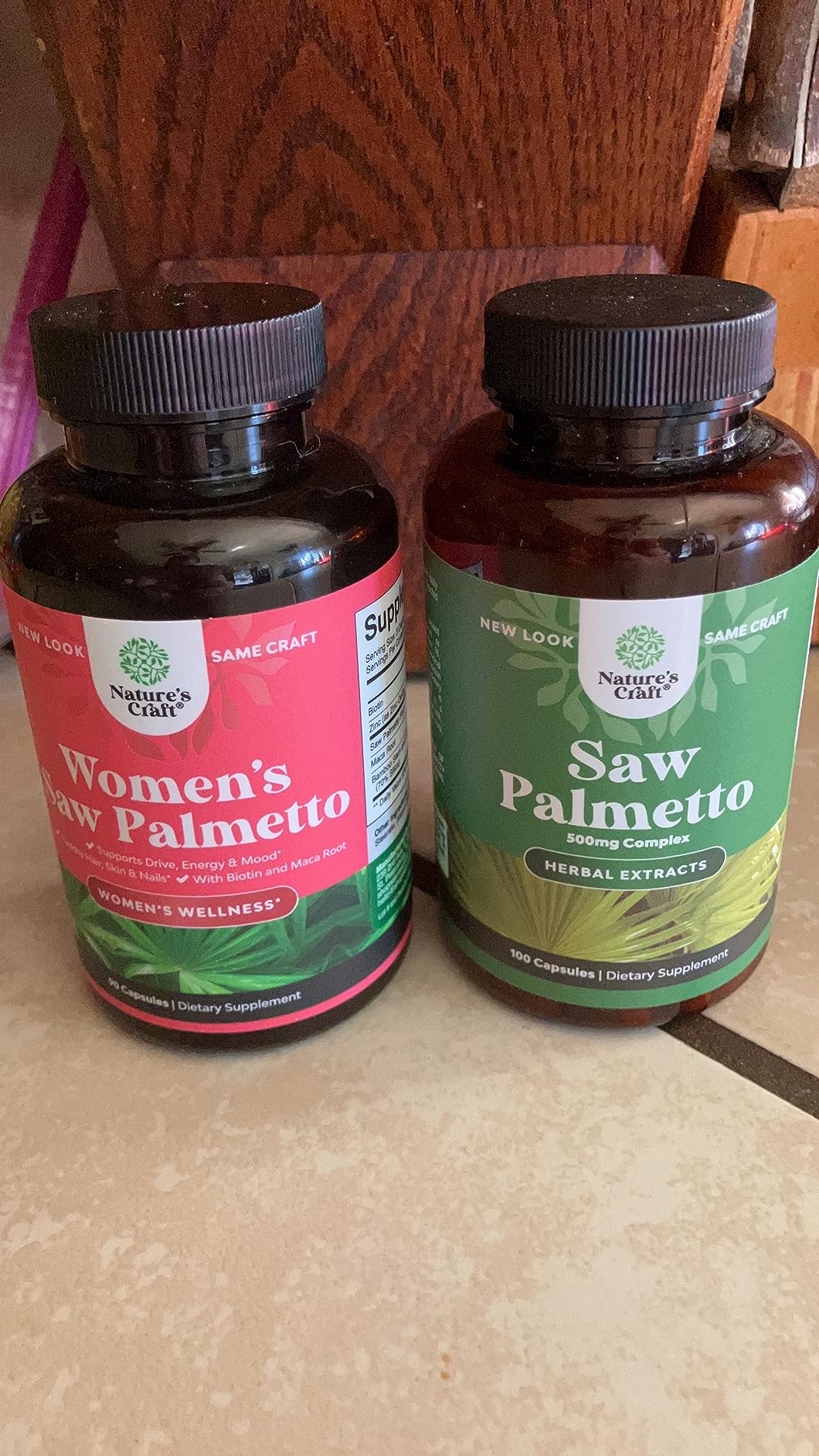 Extra Strength Saw Palmetto for Women 500mg - DHT Blocker for Women 30-Day Supply - Hair Vitamins for Hair Loss Supplement - Pure Saw Palmetto Extract Capsules with Maca Root & Biotin - 90 Count customer photo 1