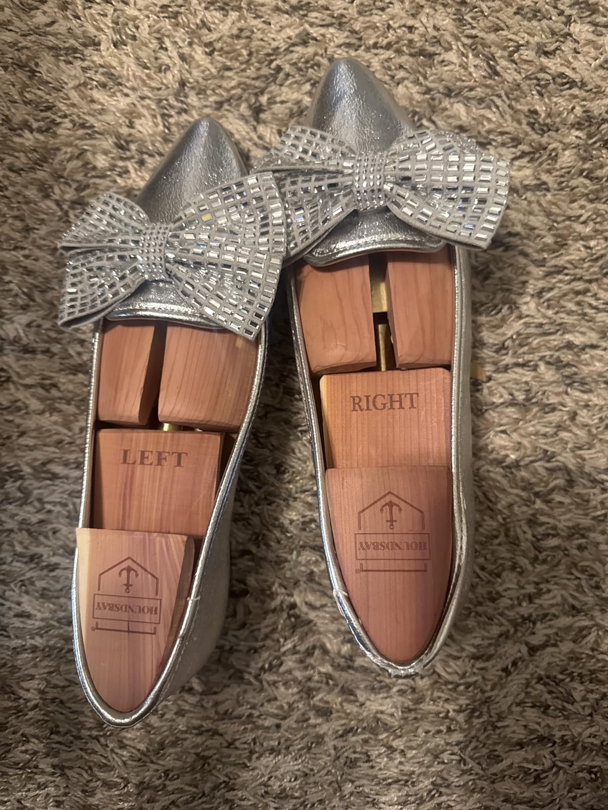 HOUNDSBAY Cedar Shoe Tree - Shoe Trees for Men & Women, Sneakers, Widener & Shaper customer photo 2