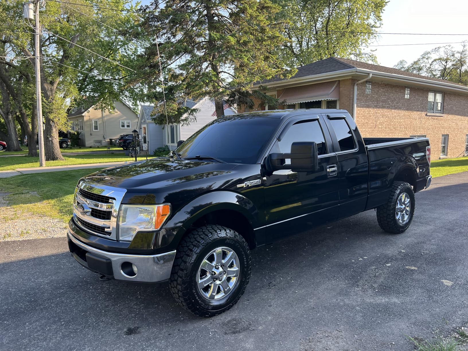 YITAMOTOR Towing Mirrors Compatible with 2007-2014 Ford F150 Series Pickup Power Heated with LED Signal and Puddle Light Tow Mirrors Pair Set customer photo 1
