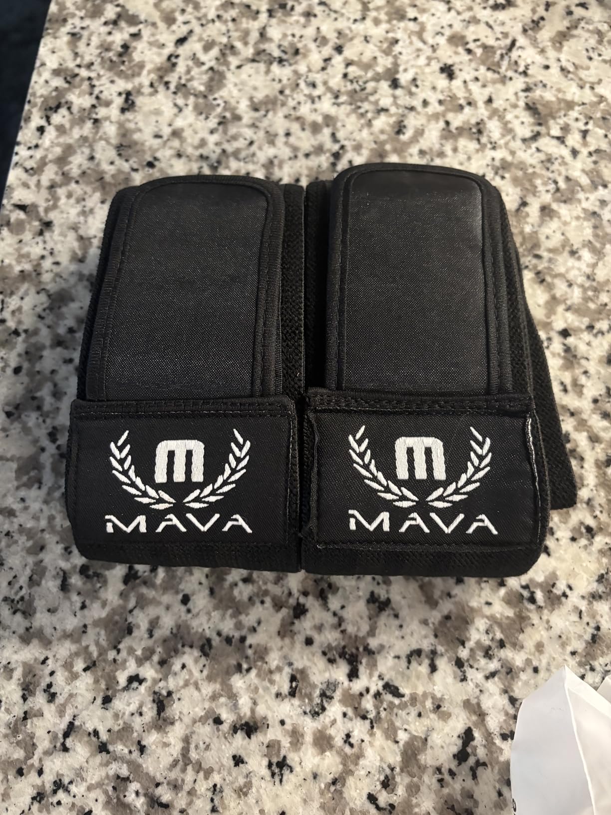 Mava Sports Knee Wraps (Pair) for Men & Women | Ideal for Cross Training, WODs, Gym Workouts, Weightlifting, Fitness & Powerlifting | Knee Straps for Squats | 72