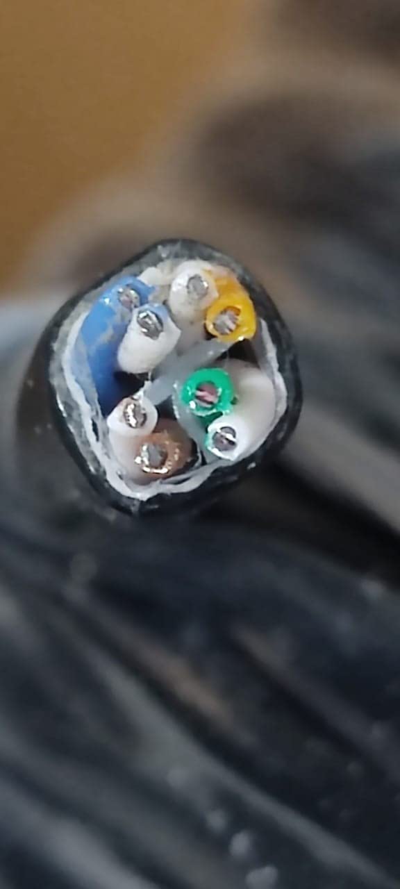 TRUE CABLE Cat6 Direct Burial Outdoor Bulk Ethernet Cable, Unshielded, 500ft, Black, 23AWG Solid Bare Copper, Outdoor OSP Jacket, Waterproof, UV, 550MHz, PoE++ 100W (4PPoE) customer photo 2