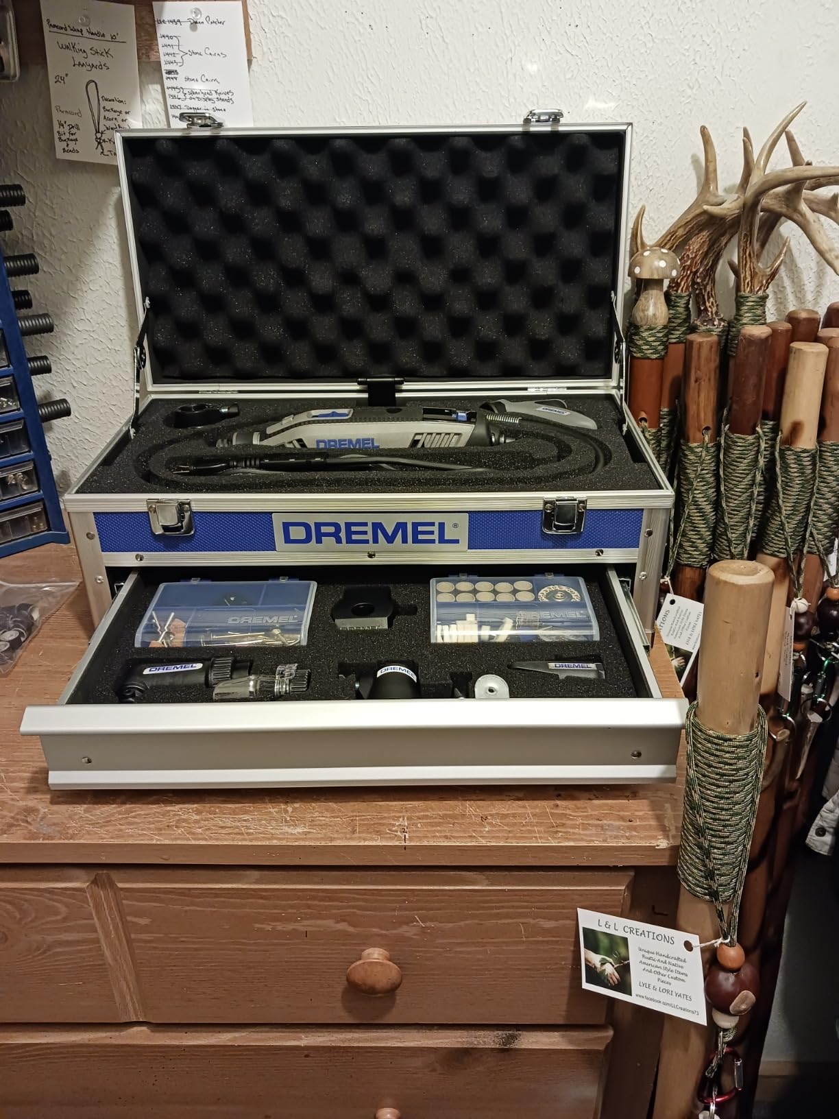 Dremel 4300-5/40 High Performance Rotary Tool Kit with LED Light- 5 Attachments & 40 Accessories - Ideal for Grinding, Cutting, Wood Carving, Sanding, and Engraving customer photo 2