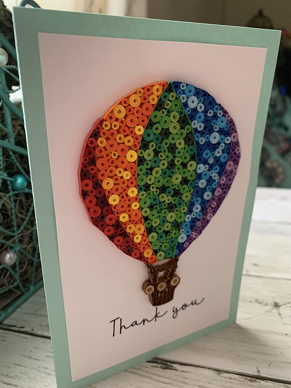 JUYA Paper Quilling Kit with Blue Tools 960 Strips Board Mould Crimper Coach Comb (Paper Width 3mm with Glue) customer photo 1