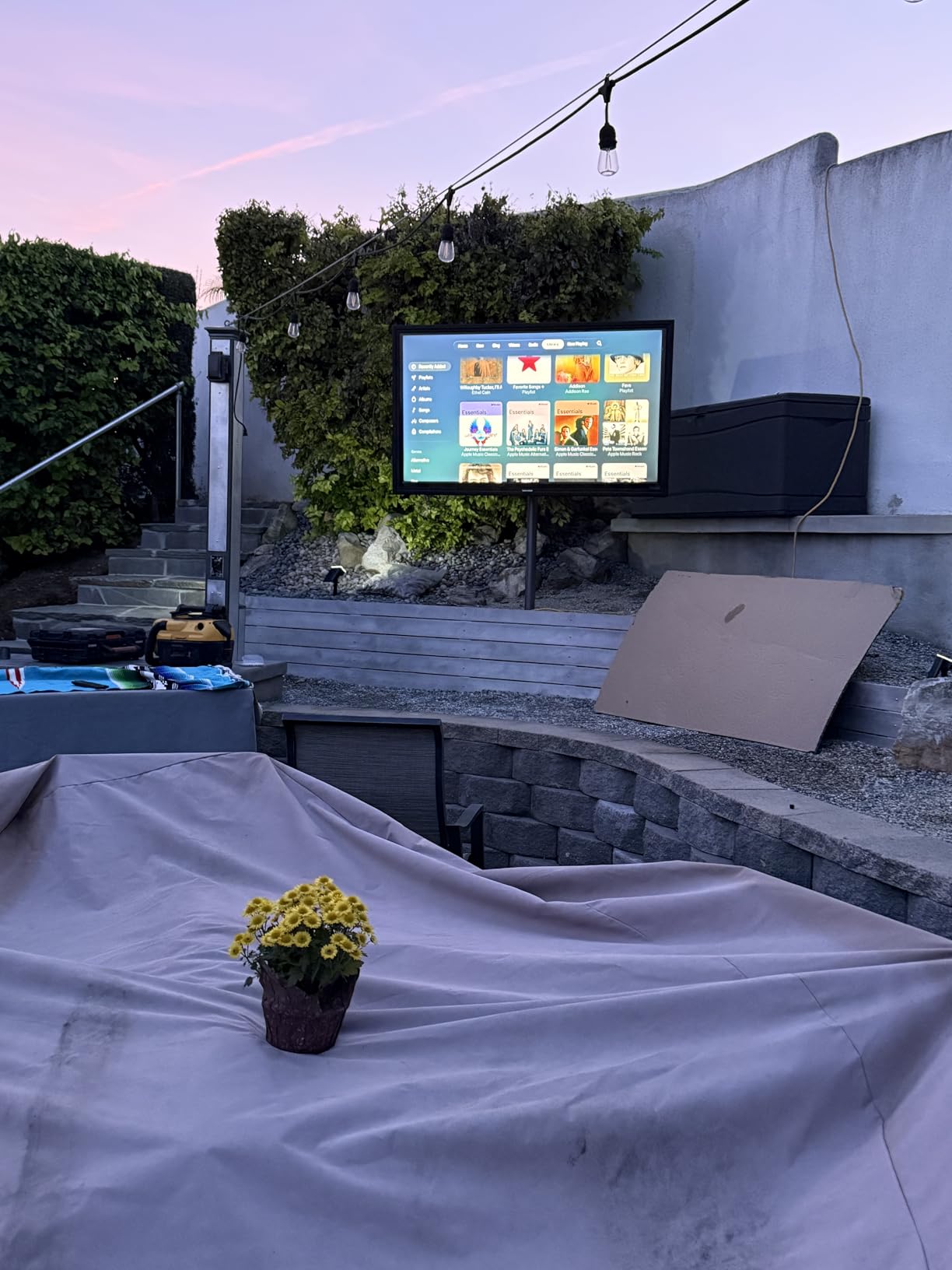 Apollo Enclosures Elite 60-65 Inch Outdoor Tv Enclosure - Weather-Proof Outdoor Tv with Powder-Coated Aluminum - Anti-Reflective Glass, & Temperature-Controlled Airflow (Mount Sold Separately) customer photo 1