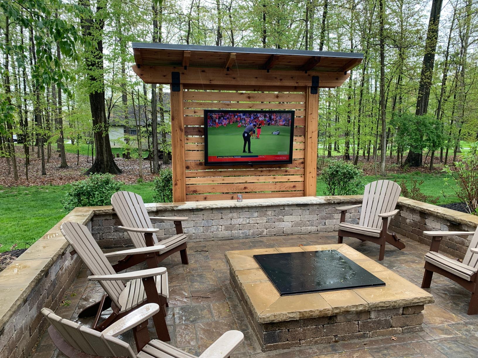 Apollo Enclosures Elite 60-65 Inch Outdoor Tv Enclosure - Weather-Proof Outdoor Tv with Powder-Coated Aluminum - Anti-Reflective Glass, & Temperature-Controlled Airflow (Mount Sold Separately) customer photo 2