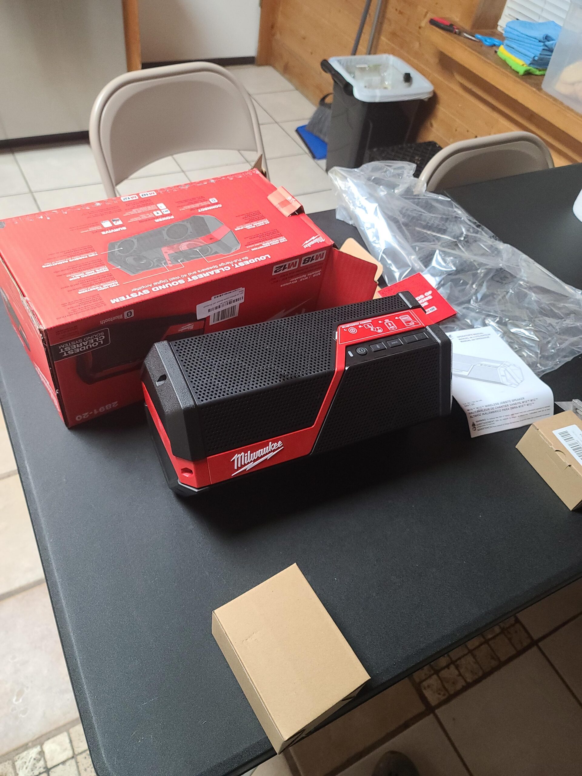 Milwaukee 2891-20 Wireless Jobsite Speaker with Bluetooth customer photo 2
