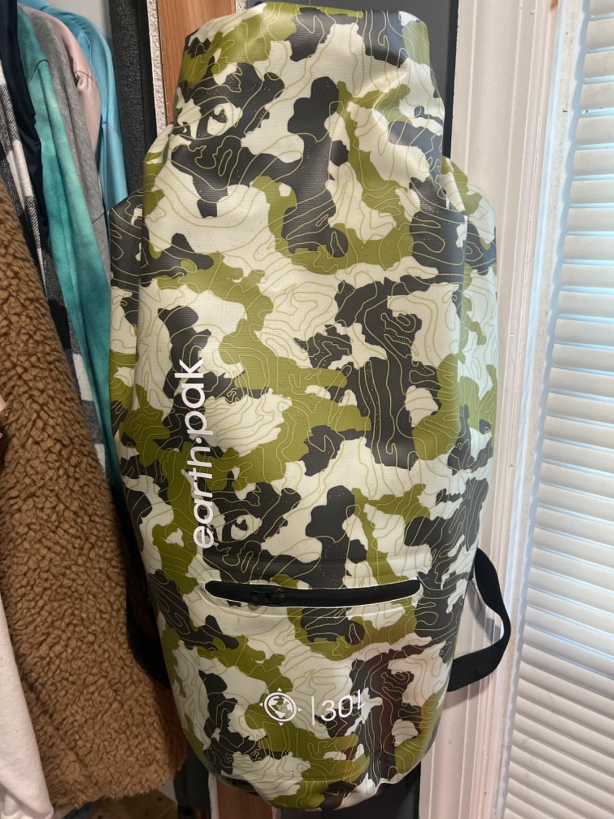 Earth Pak Waterproof Dry Bag with Zippered Pocket - Waterproof Dry Bag Backpack Keeps Gear Dry customer photo 2
