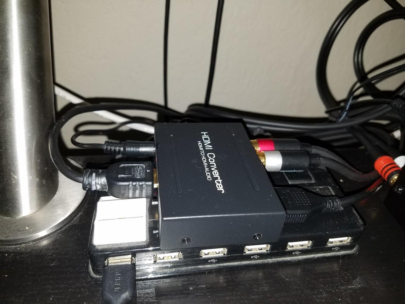 eSynic Portable 4K@30Hz HDMI Audio Extractor - Metal Shell - Optical or 3.5MM & L/R Audio System customer photo 1