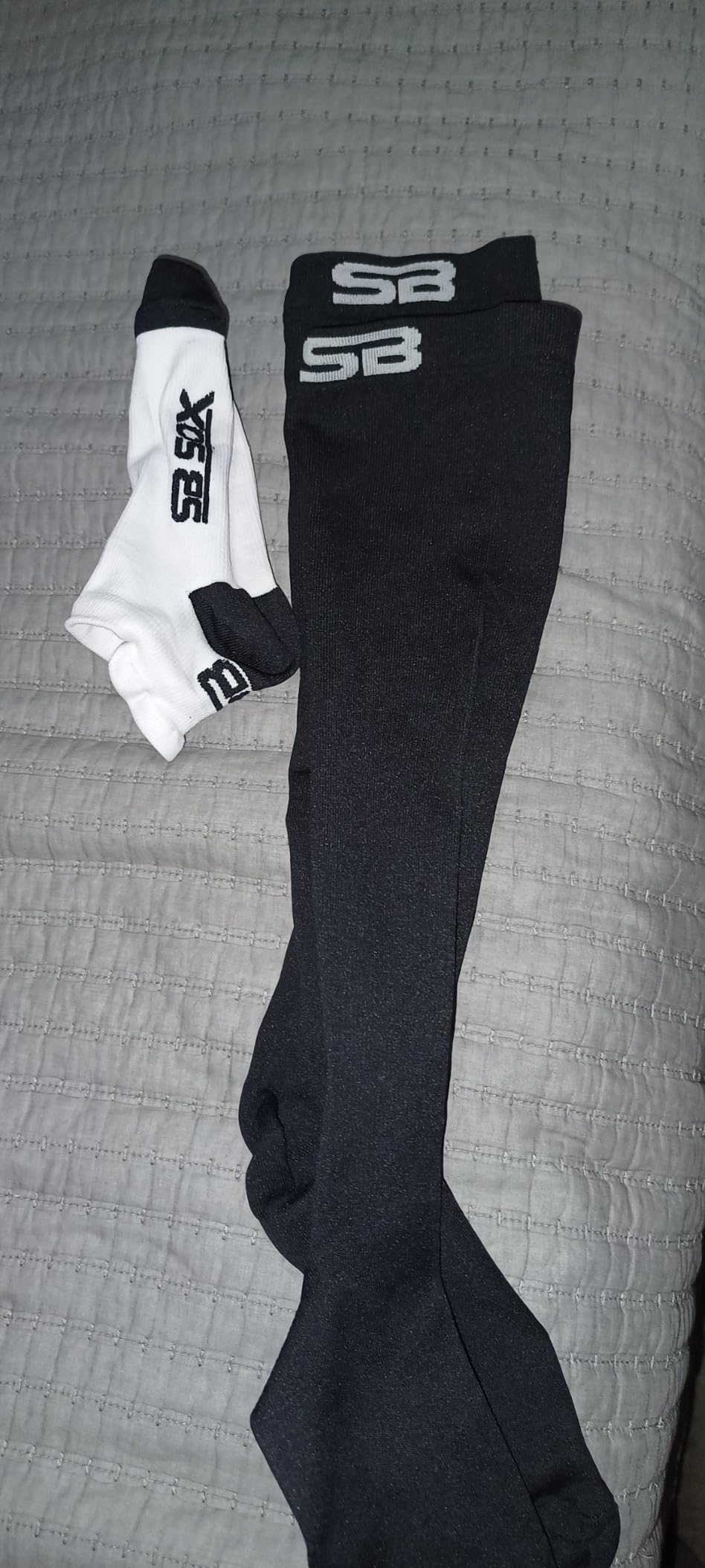 Lite Compression Socks for Men & Women (15-20mmHg) - Wide Calf Fit customer photo 2