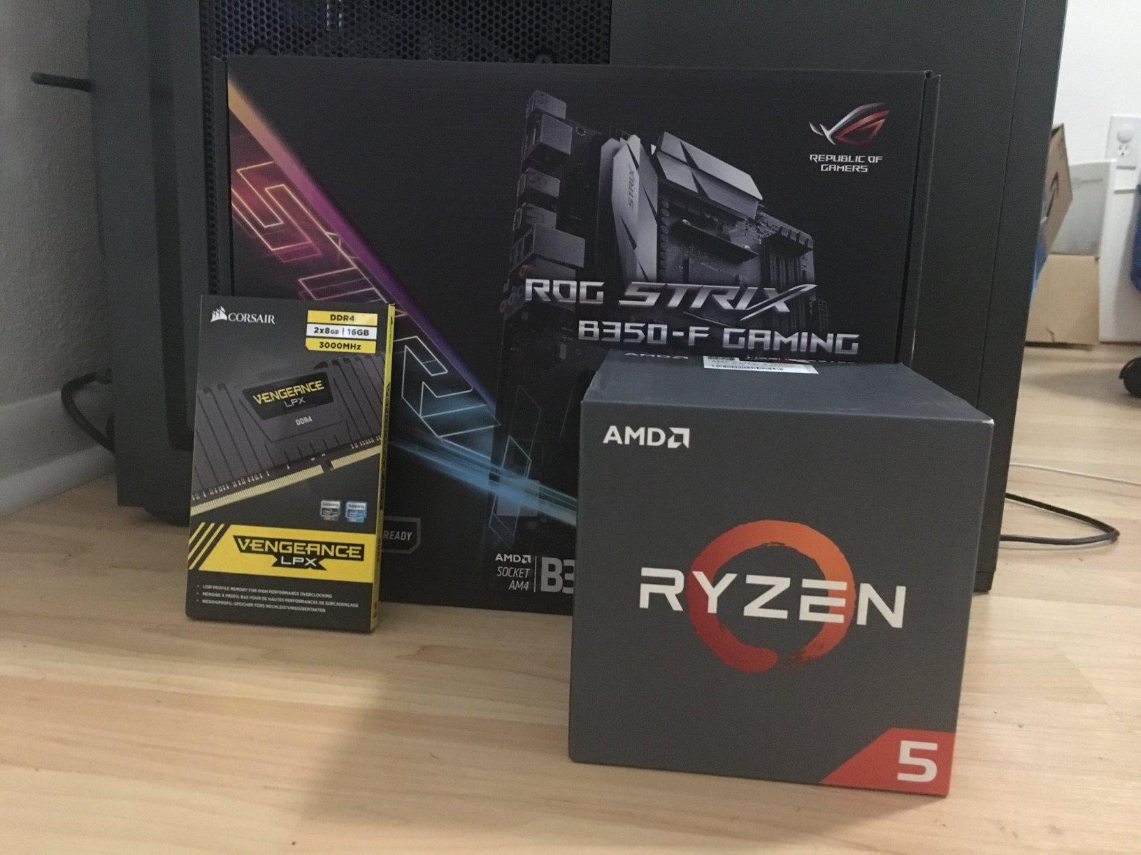 AMD YD150XBBAEBOX Ryzen 5 1500X Processor with Wraith Spire Cooler customer photo 2
