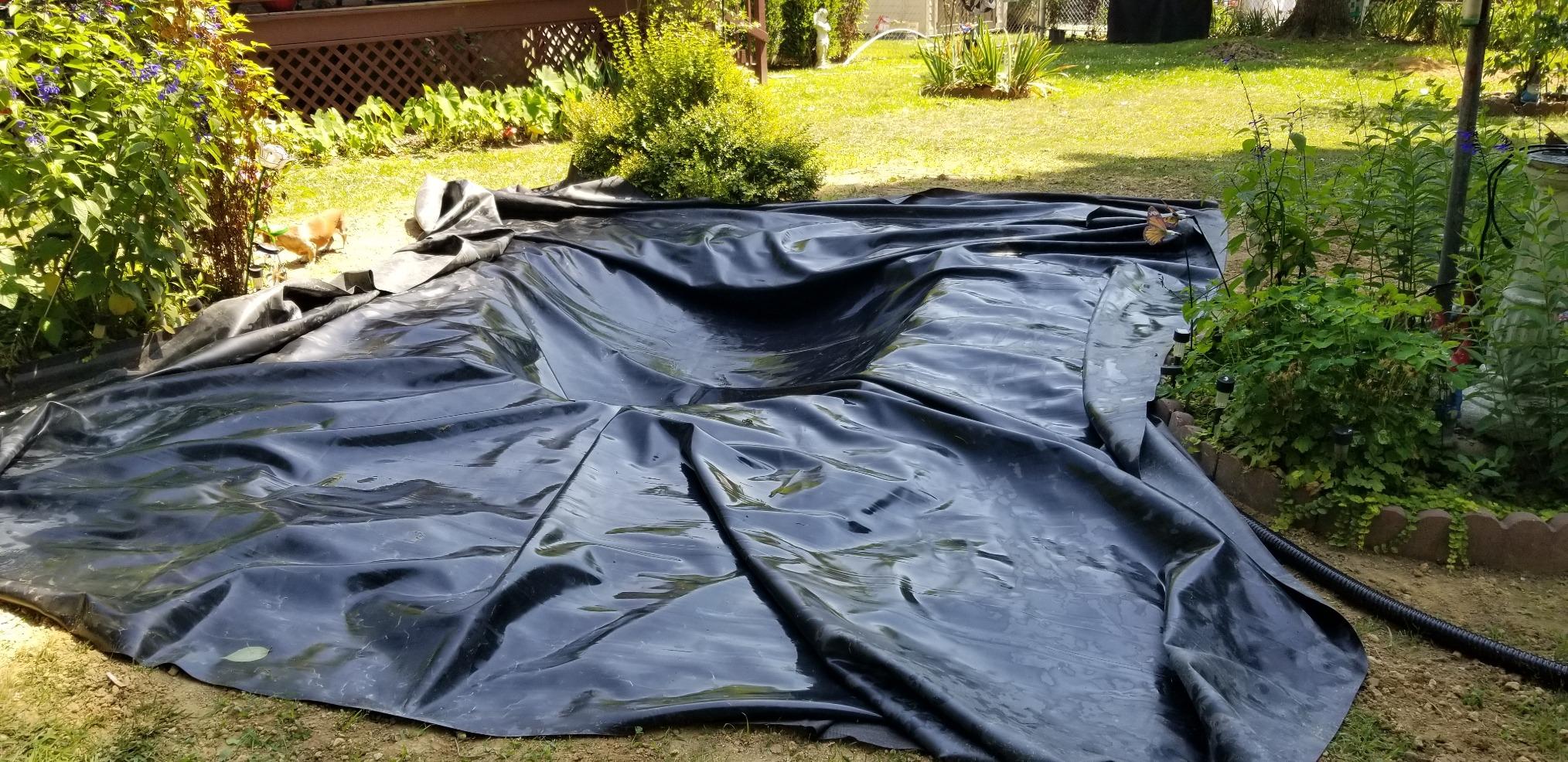 HALF OFF PONDS Savio Select 3,000 GPH Submersible Pump Pond Kit with 20' x 25' EPDM Rubber Pond Liner for Water Garden & Koi Pond customer photo 2