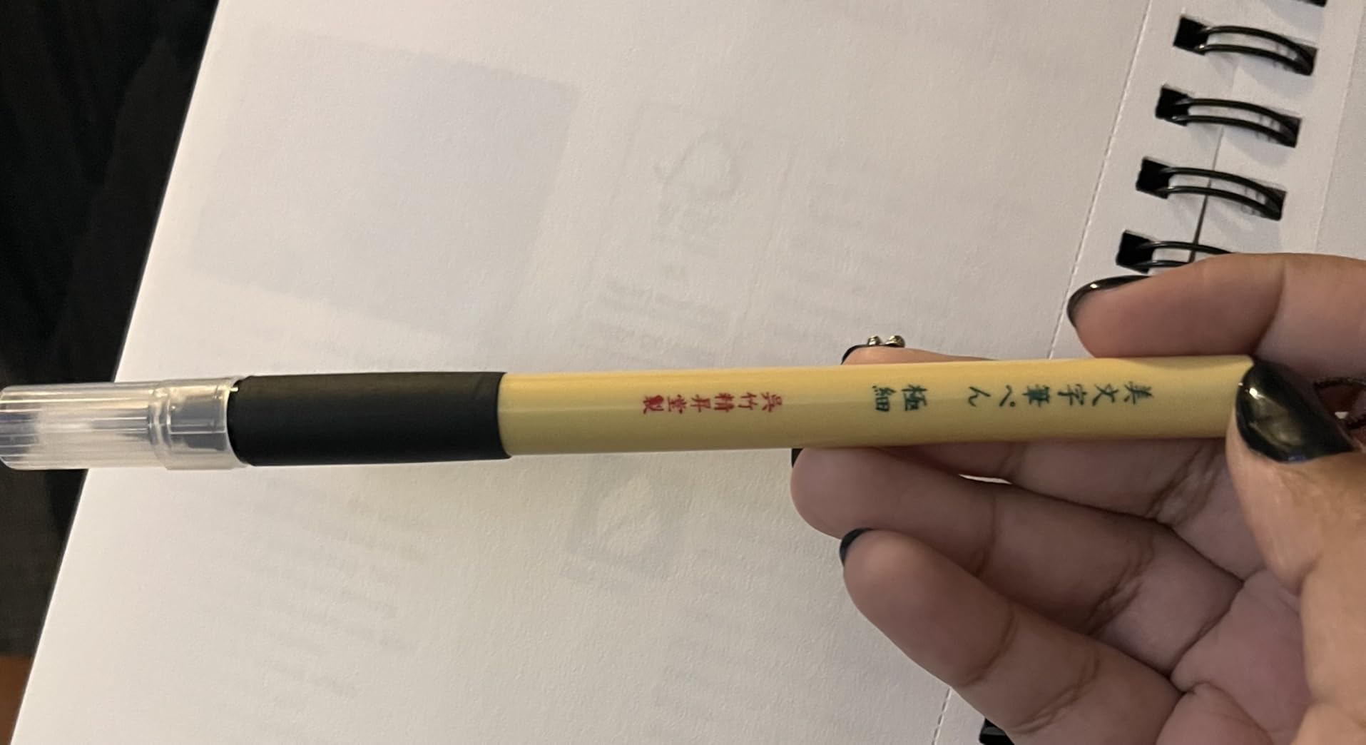 Kuretake Bimoji Brush Pen, 5 pcs set (Extra Fine, Fine, Medium, Large, Medium Brush), great for Calligraphy, Hand lettering and Illustration customer photo 1