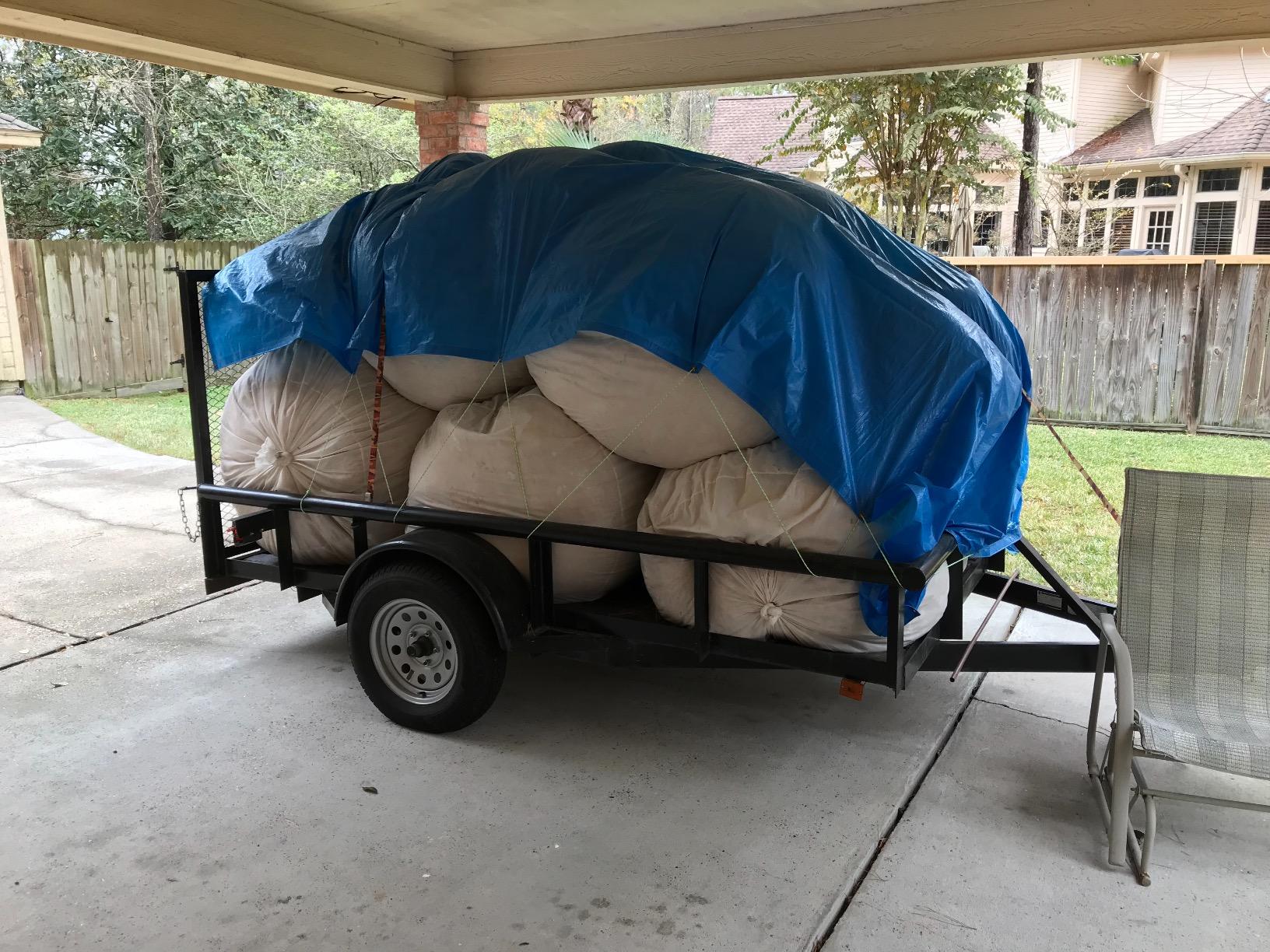 Heavy Duty Insulation Vacuum Bags by RAM - Size 6 ft x 4 ft - Holds EST 75 Cubic Feet - Low Dust Bag (10) customer photo 1