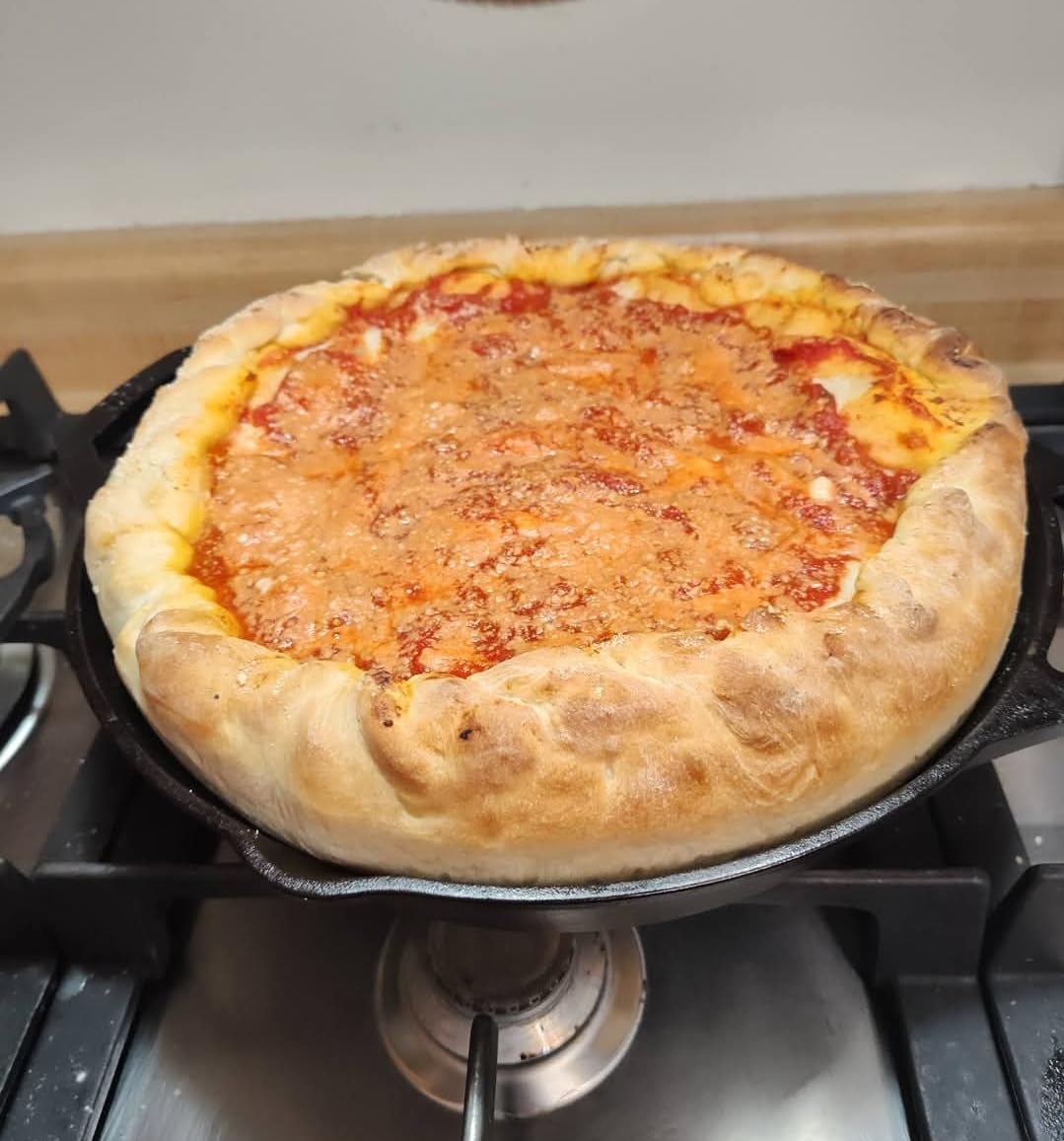 Lodge Seasoned Cast Iron Dual Handle Pan - Cast Iron Frying Pan - Even Heat Distribution - Oven & Stovetop Safe - PFAS-Free, Non-Toxic Cookware - 12 Inch customer photo 2