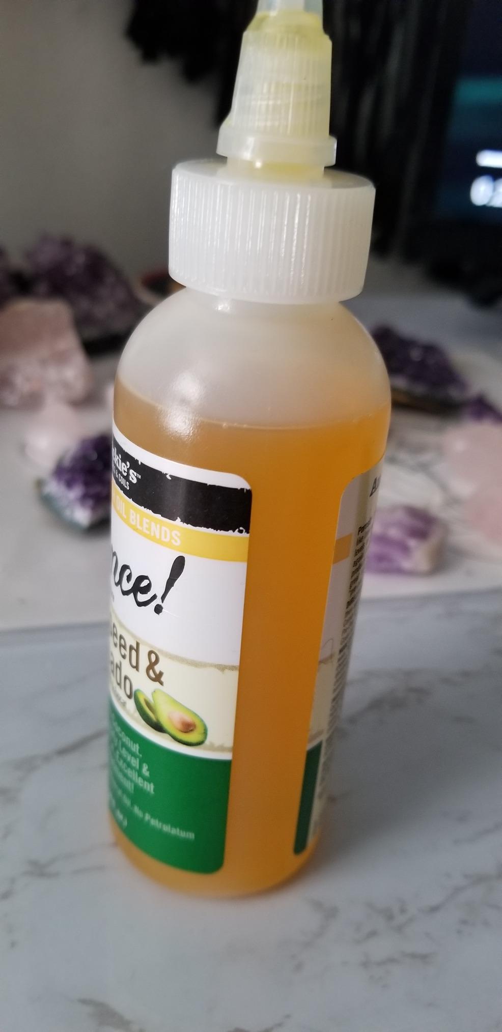 Aunt Jackie's Natural Growth Oil Blends Balance - Grapeseed and Avocado, Pre-Shampoo Treatment, Improves Porosity and Moisture Balance, 4 oz customer photo 2