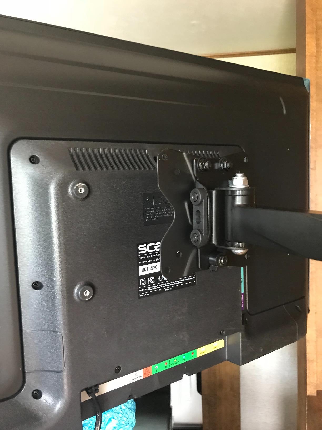 2311L Locking RV TV Mount Lockable Full Motion TV Wall Mount Easy to Reach Chain Release Perfect for RVs Campers Trucks Mobile Homes, Articulates Swivels Tilts, Fits up to 42 inch 100x100 customer photo 1