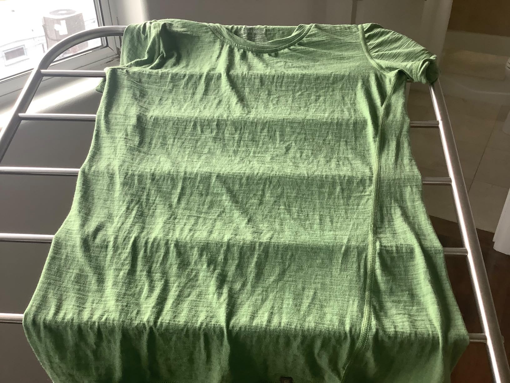 Women's Merino T-Shirt by Woolly | RWS Certified | Soft, Stink Free, Seattle Designed customer photo 1