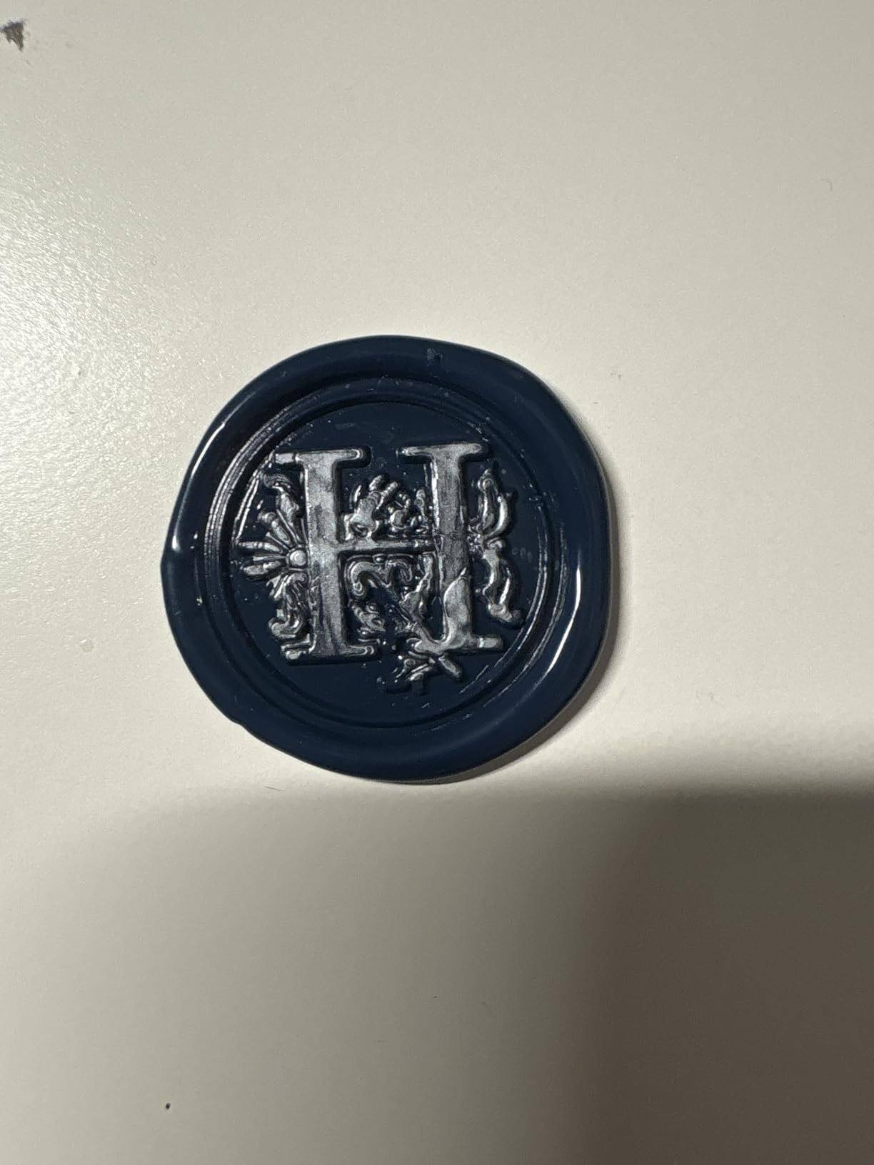 Medieval Traditional Initial Alphabet Wax Seal Stamp, Brass Head Wooden Handle, for Thanksgiving Card/Envelope/Gift Wrap/Wedding Engagement Party Invitation - Letter A customer photo 2