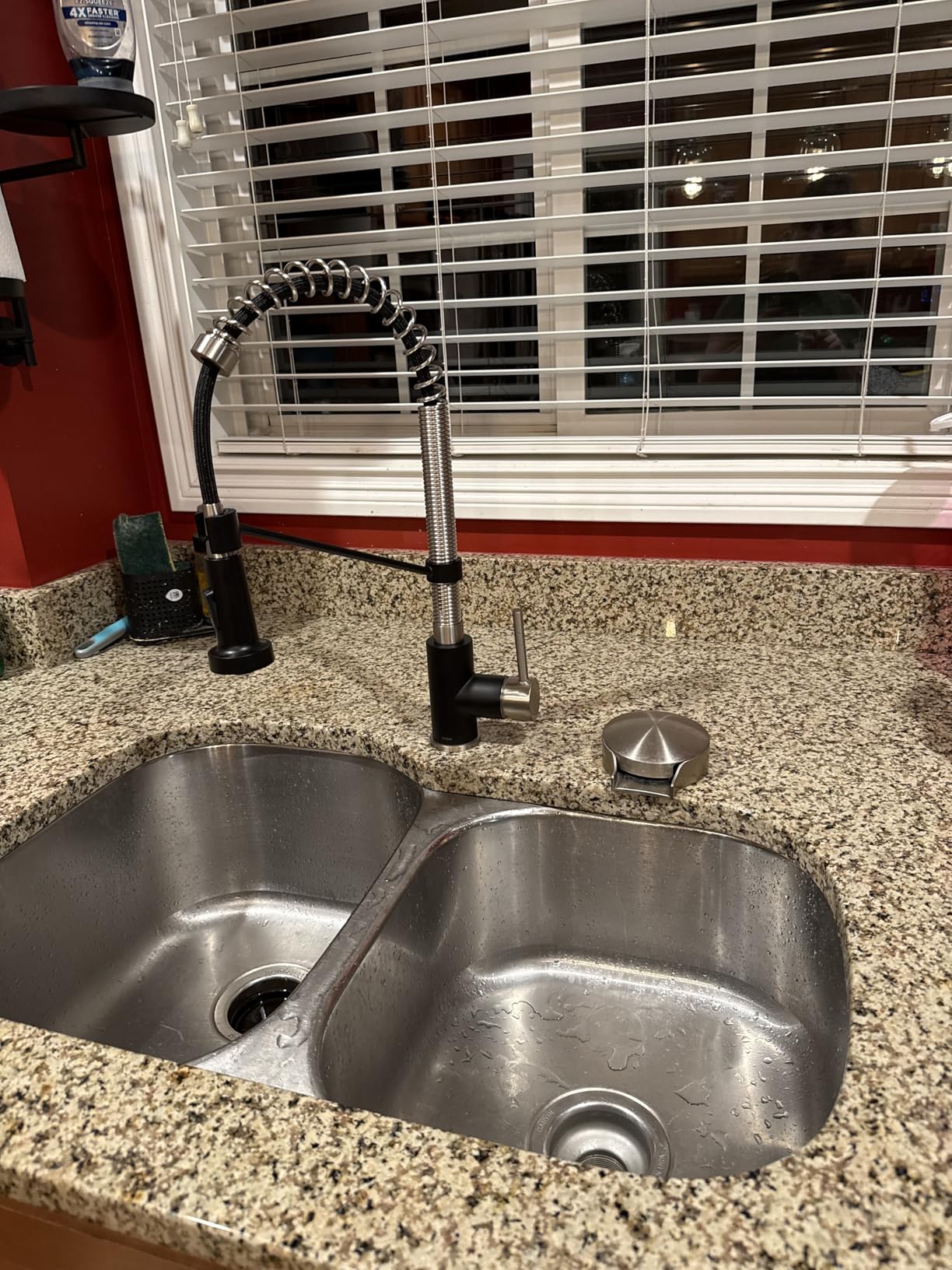 KRAUS Bolden Commercial Style 2-Function Single Handle Pull Down Kitchen Faucet in Chrome customer photo 1
