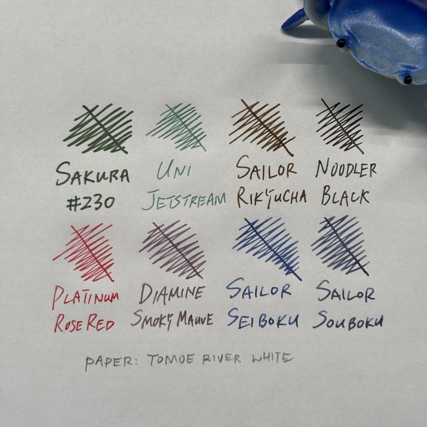 Sailor Fountain Pen, Bottled Ink, Four Seasons, Dream of Sixteen Nights, Rainy Rain, 13-1008-201 customer photo 2