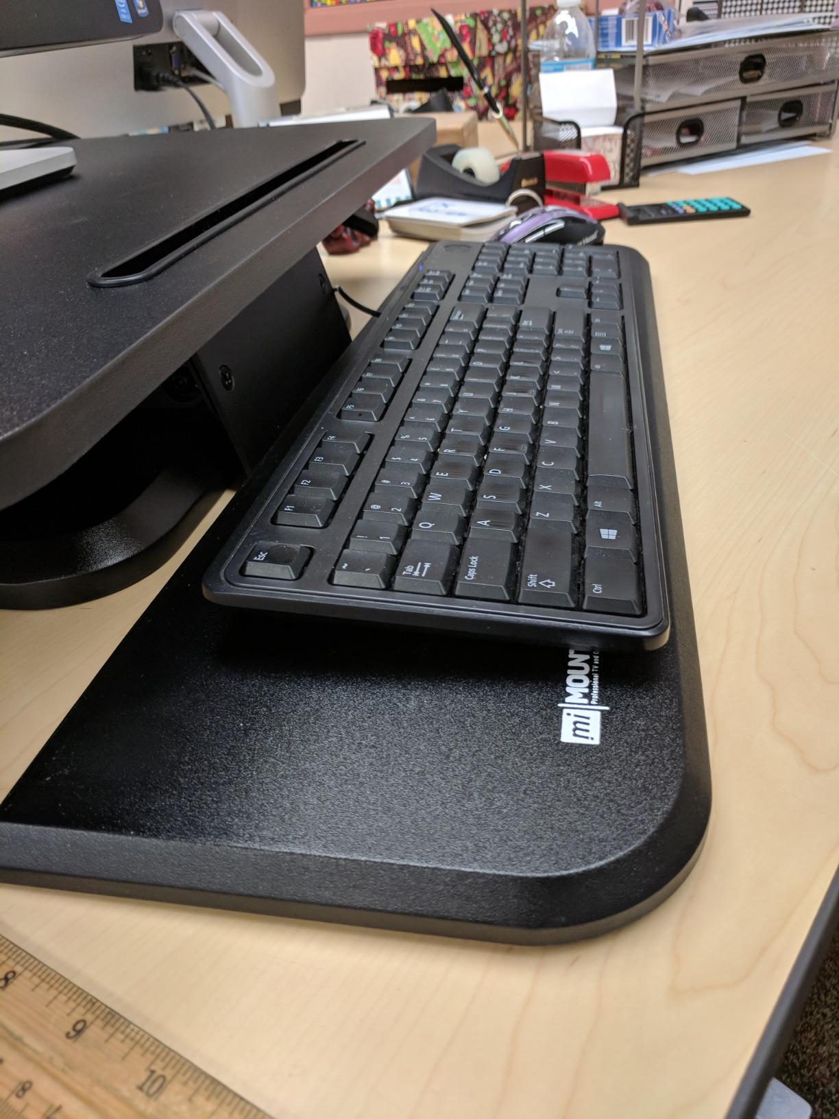 Mount-It! Standing Desk Converter, Compact 25