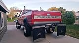 Buyers Solid Rubber Semi-Truck Mud Flaps - Pair, 24in.W x 36in.H, Black, Model Number B36SPP customer photo 1