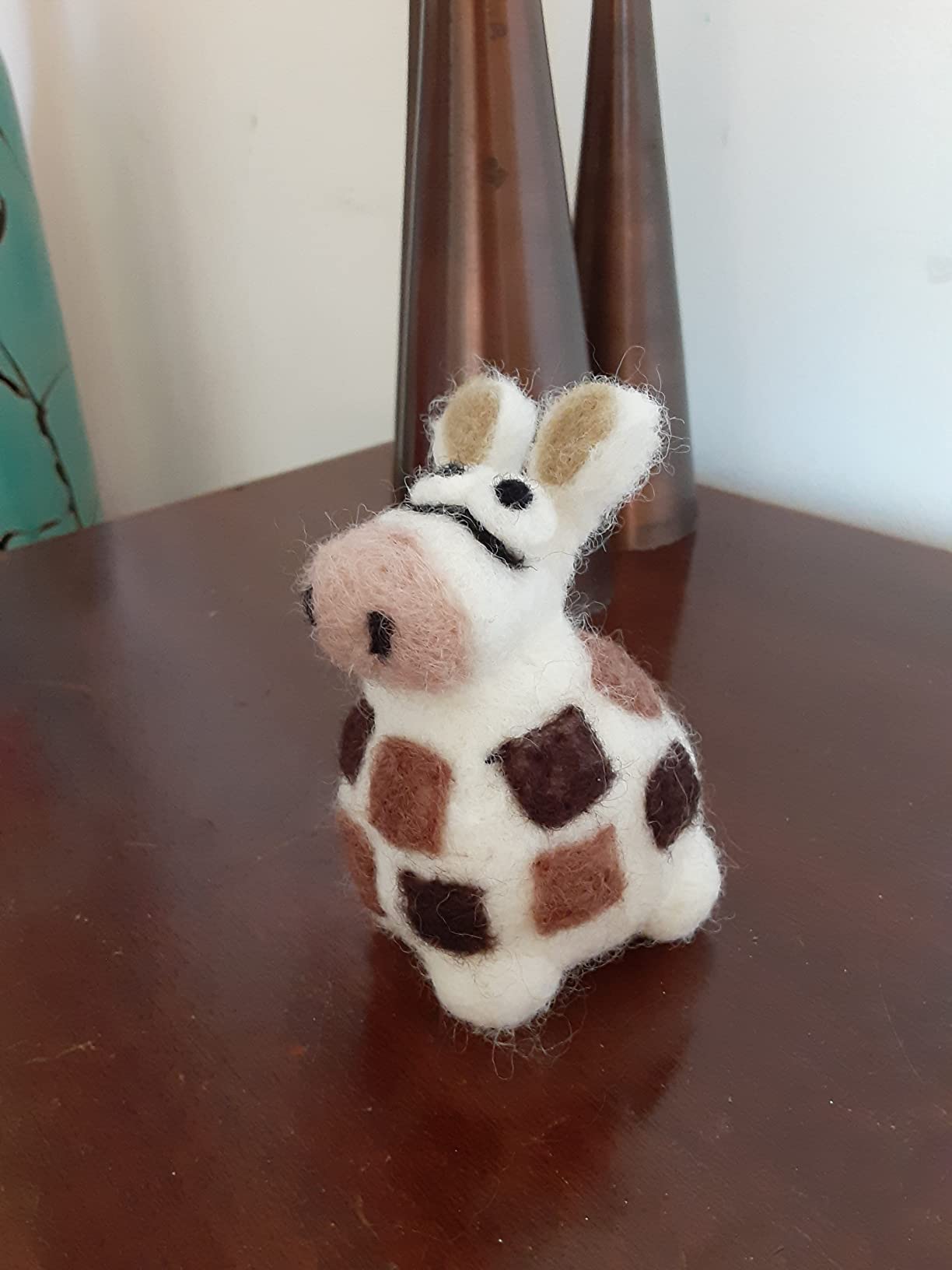 Woolbuddy Needle Felting Kit for Beginners & Adults - Llama DIY Felt Animal Starter Kit with Natural Wool Roving, Felting Needles & Step-by-Step Instructions customer photo 1