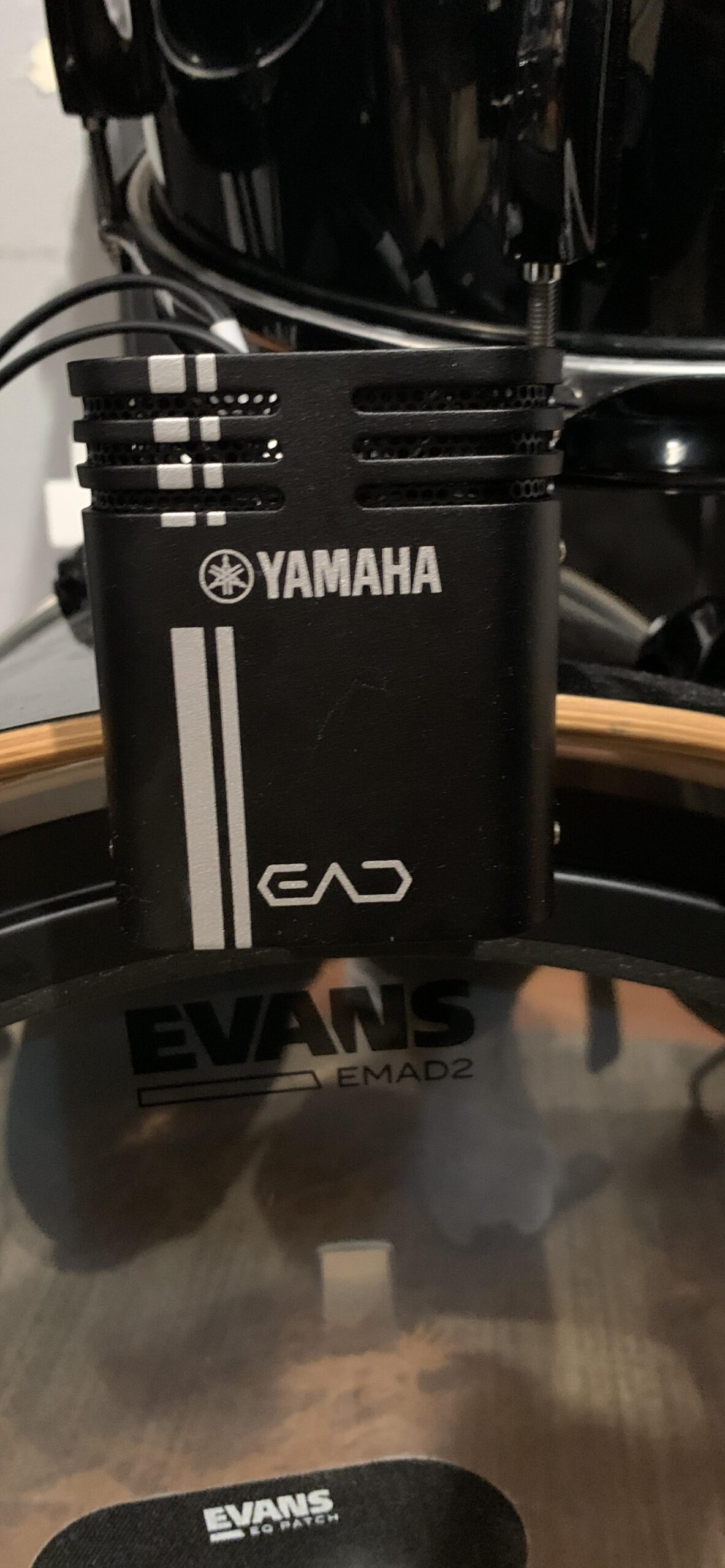 Yamaha EAD10 Electronic-Acoustic Drum Module with Stereo Microphone and Trigger, Black customer photo 2
