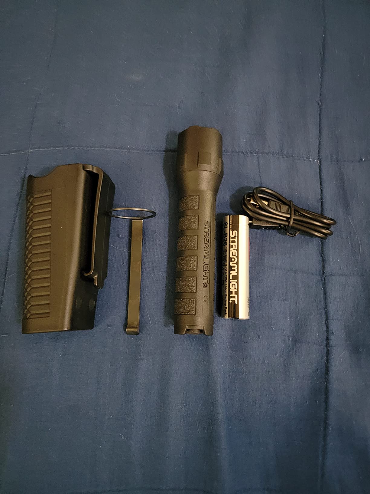 Streamlight 88615 PolyTac X USB 600-Lumen 11485-Candela Professional Tactical LED Flashlight with Rechargeable Battery, Easy-Open Box, Coyote customer photo 2
