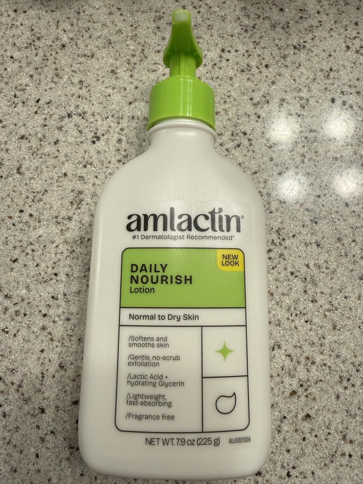 AmLactin Daily Nourish Therapeutic Body Lotion for Dry Skin - No-Scrub Exfoliator and Moisturizer 12% Lactic Acid Lotion, 14.1 oz (Packaging May Vary) customer photo 1