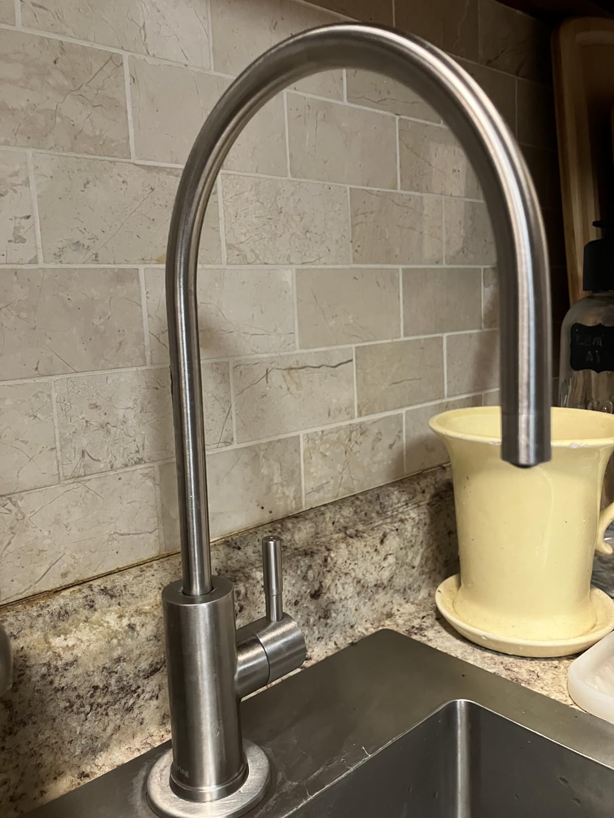 iSpring US31 Under Sink Water System, NSF Certified 3-Stage Water Filters, Reduces PFAS, Chloramine, Chlorine and More, Tankless Water Filter System with Faucet customer photo 2