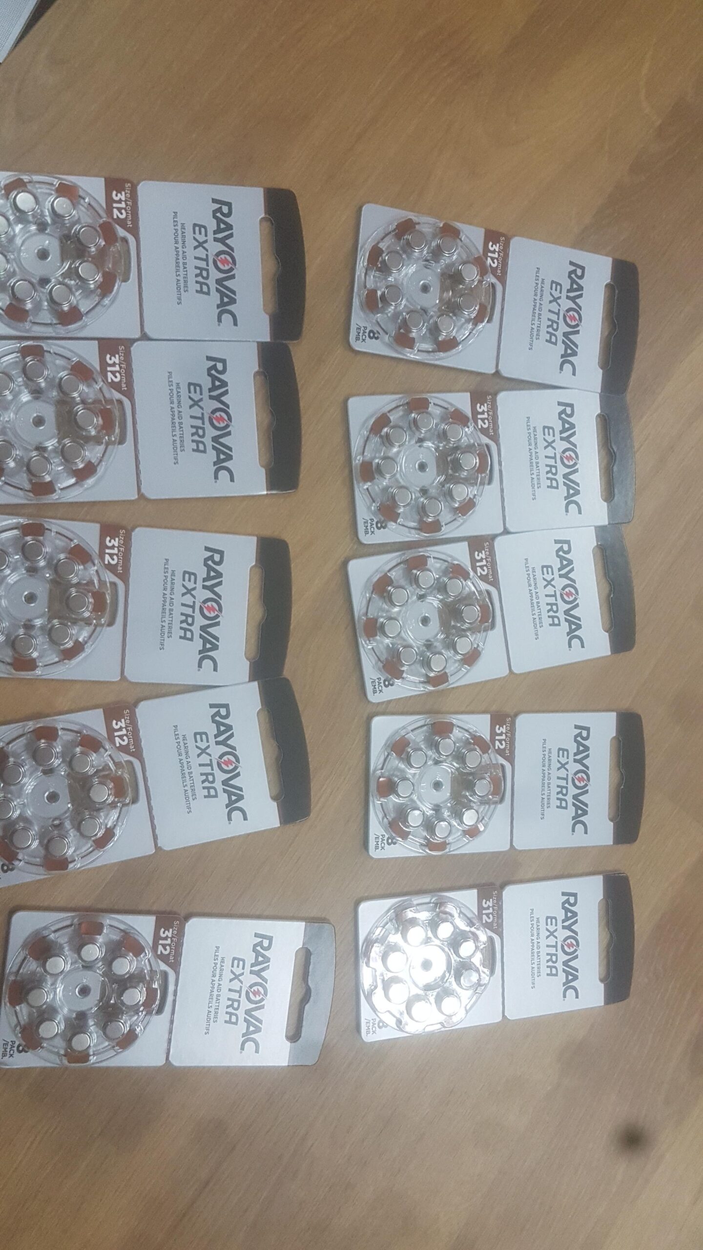 Rayovac Size 312 Extra Advanced Mercury Free Hearing Aid Batteries (80 Batteries) customer photo 2