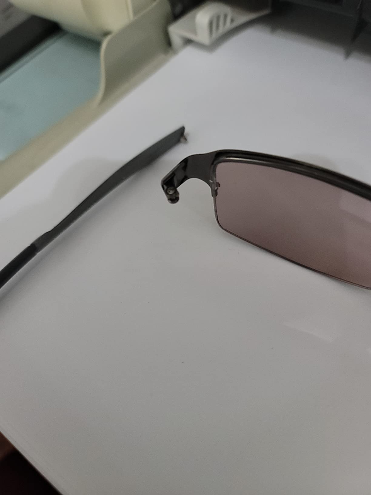 Titanium Alloy Rx Prescription Eyewear Frames customer photo 2