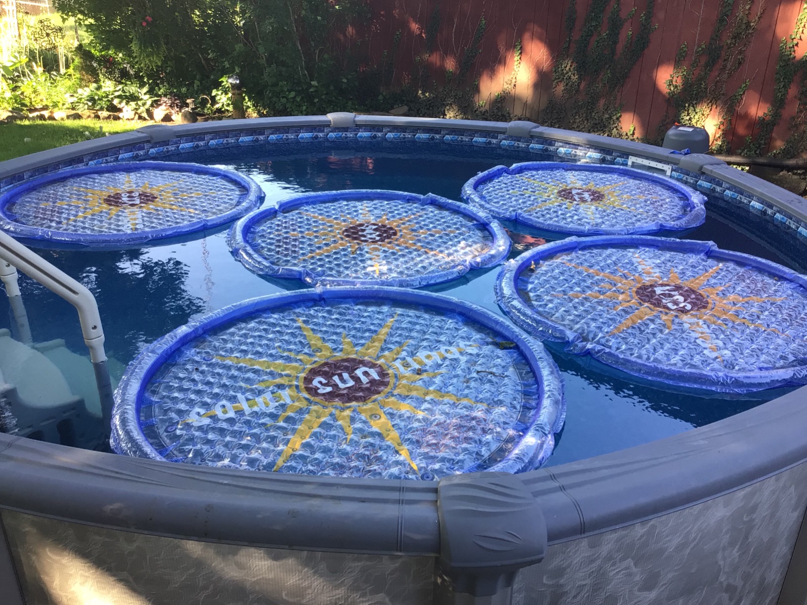 Solar Sun Rings 60 Inch Above Ground or Inground Swimming Pool Hot Tub Spa Heating Accessory Circula customer photo 1