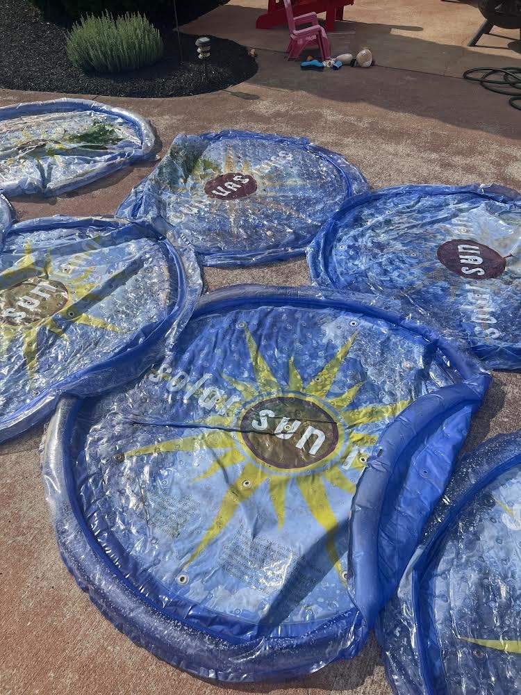 Solar Sun Rings 60 Inch Above Ground or Inground Swimming Pool Hot Tub Spa Heating Accessory Circula customer photo 2