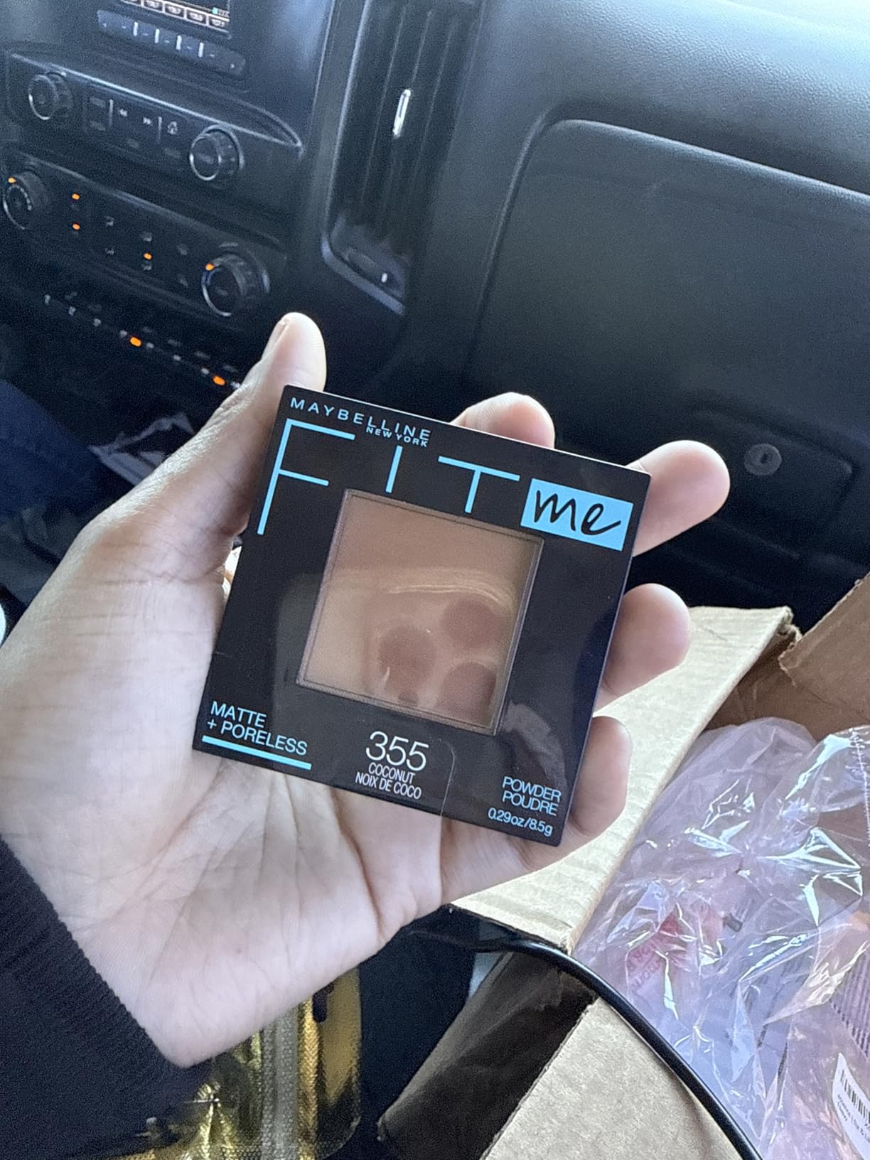 Maybelline Fit Me Matte + Poreless Pressed Face Powder Makeup & Setting Powder, Coconut customer photo 2