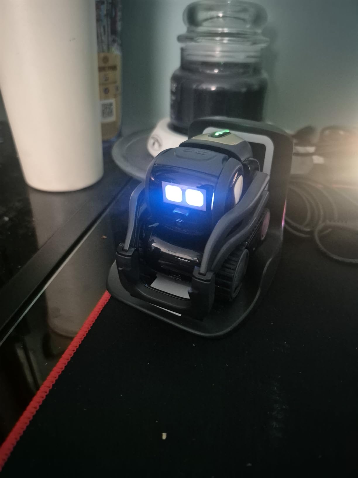 Anki Vector 2.0 AI ChatGPT Connected Robot Companion - Smart Autonomous Home Robot with Face Recognition and Voice Conversations - ChatGPT Subscription Required (Black) customer photo 2