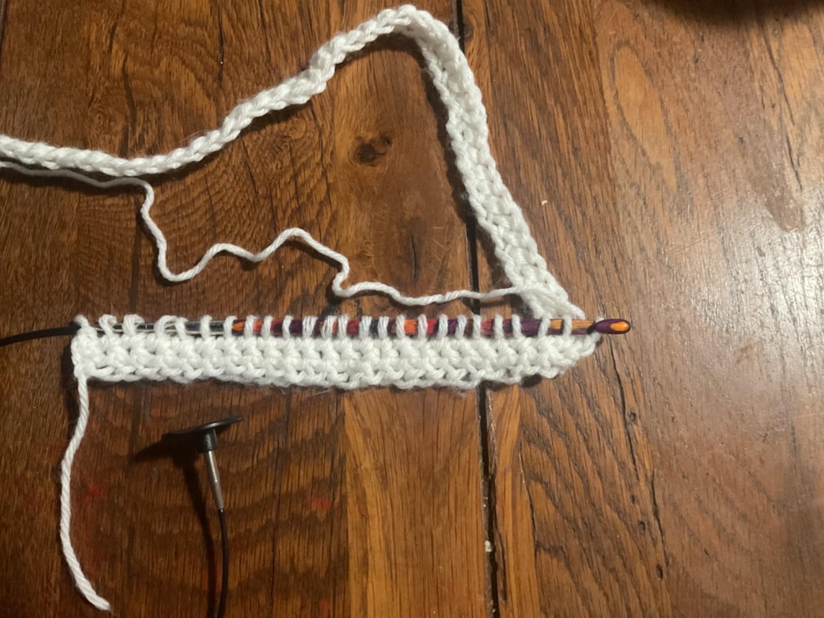 Knit Picks WeCrochet Wood Interchangeable Tunisian Crochet Hook Set - US E-K (Radiant) customer photo 1