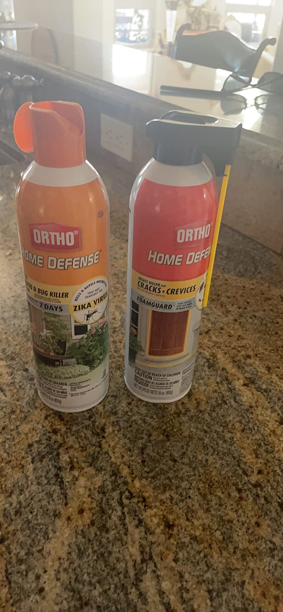 Ortho Home Defense Backyard Mosquito and Bug Killer Area Fogger 16 oz. For flies, horse flies, wasps, hornets, yellowjackets, mites, and stink bugs customer photo 1