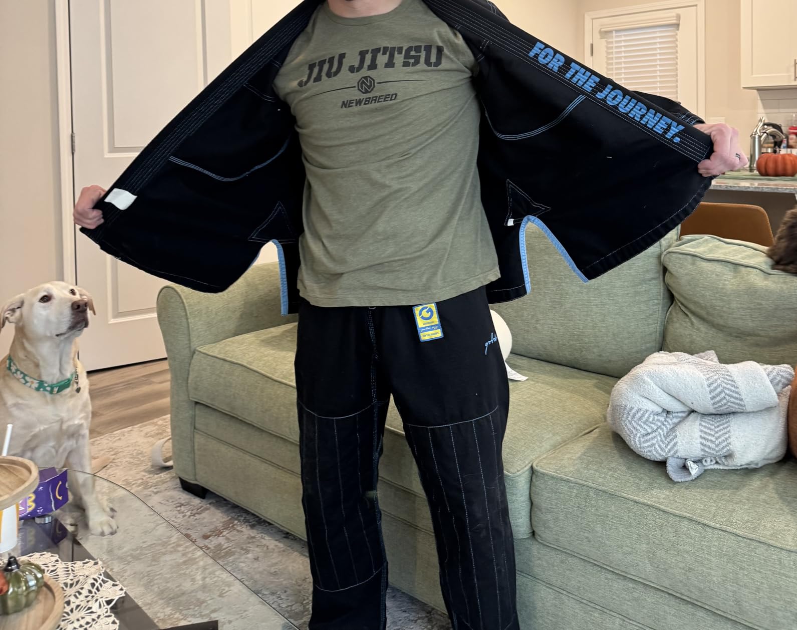 Aeroweave Jiu Jitsu Gi - Ultra Lightweight BJJ Gi - Preshrunk Brazilian Jiu Jitsu Uniform for Men customer photo 2