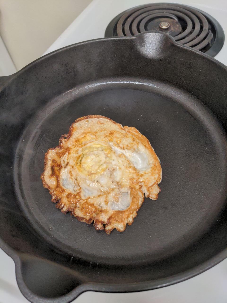 Victoria 13-Inch Cast Iron Skillet, Pre-Seasoned Cast Iron Frying Pan with Long Handle, Made in Colombia customer photo 2