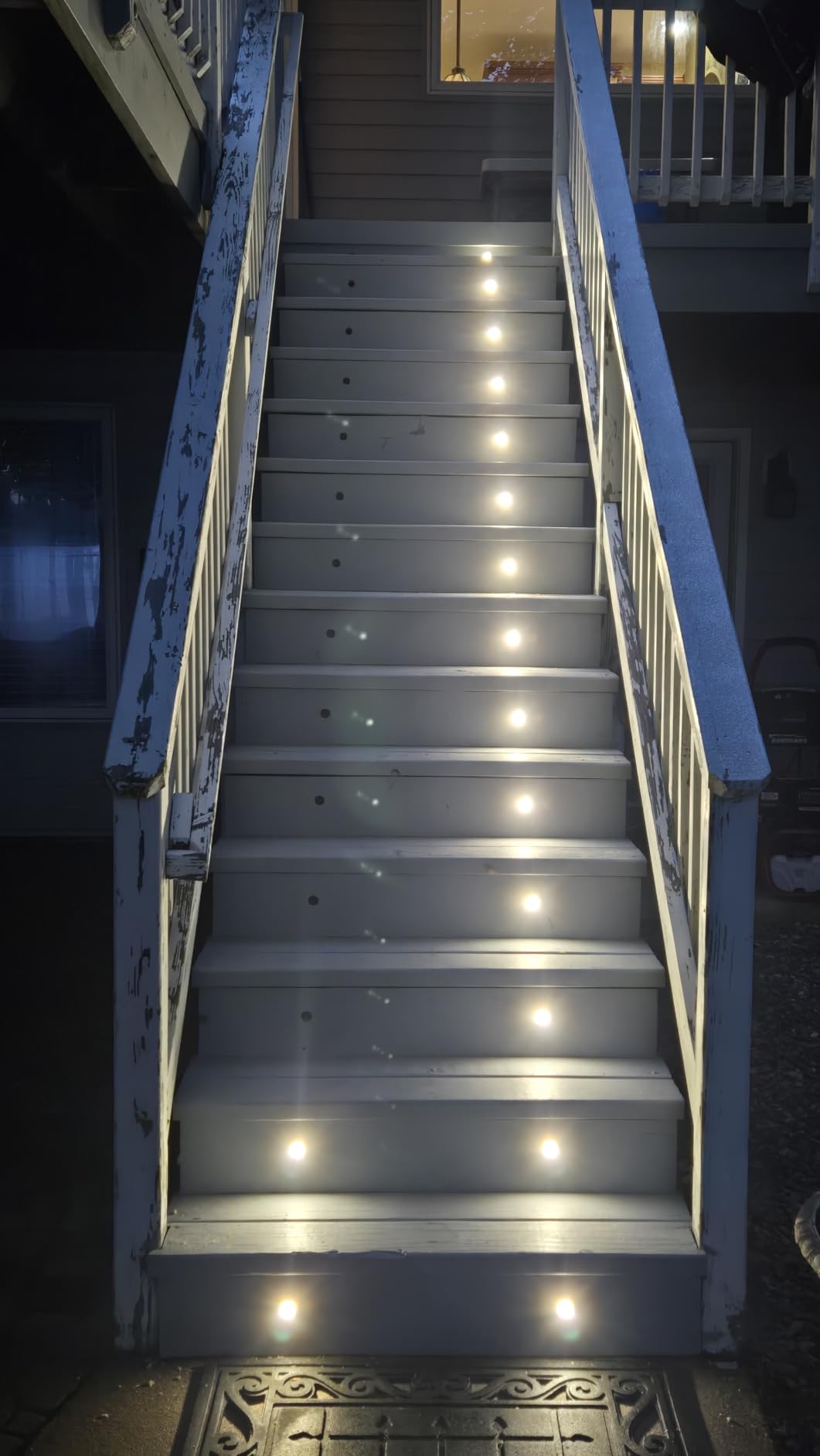 Recessed LED Deck Light Kits with Black Protecting Shell φ32mm, SMY In Ground Outdoor Landscape Lighting IP67 Waterproof, 12V Low Voltage for Garden, Yard Steps, Stair, Patio, Floor, Kitchen Decoration customer photo 2
