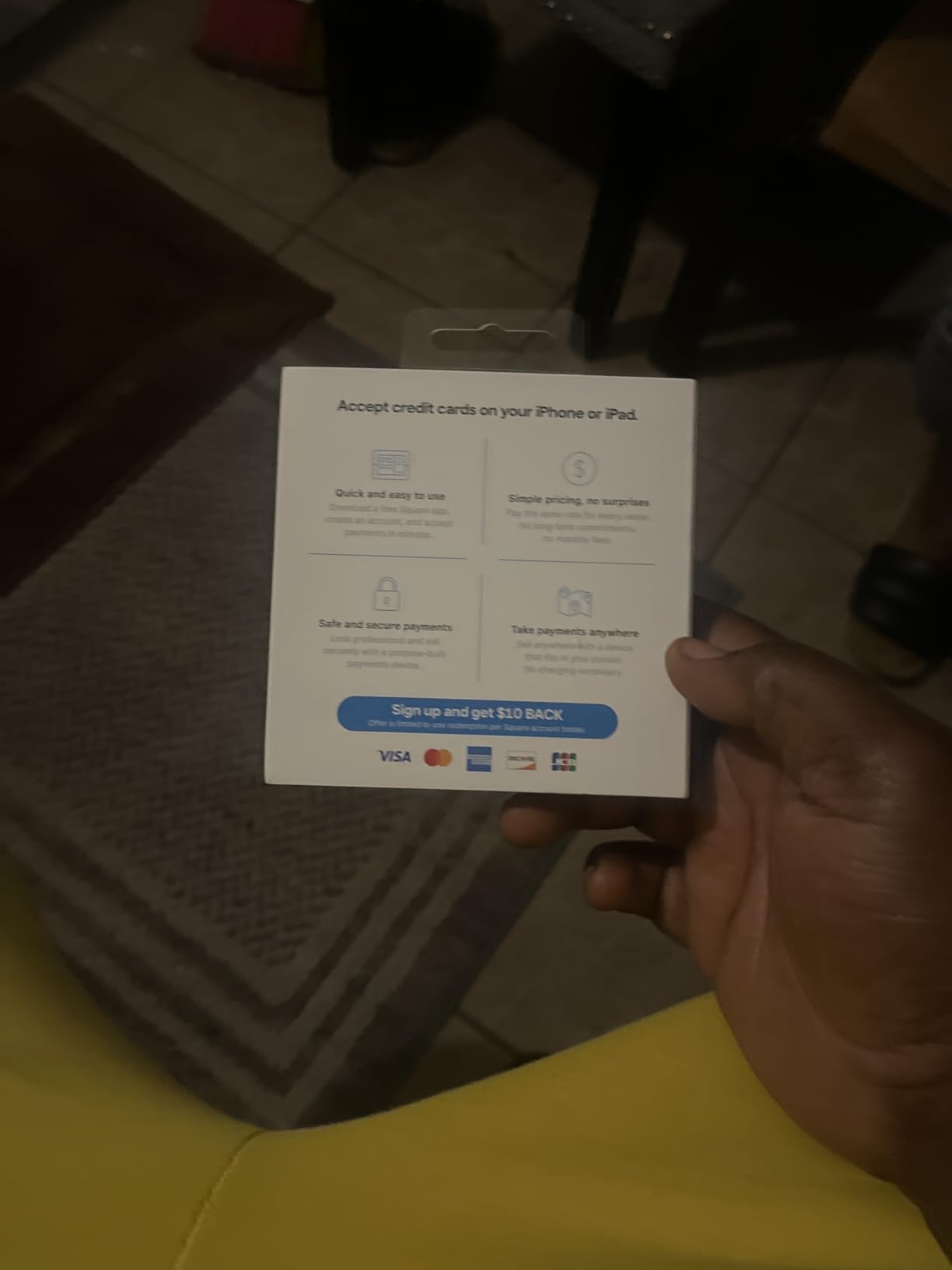 Square Reader for magstripe (with Lightning connector) customer photo 2