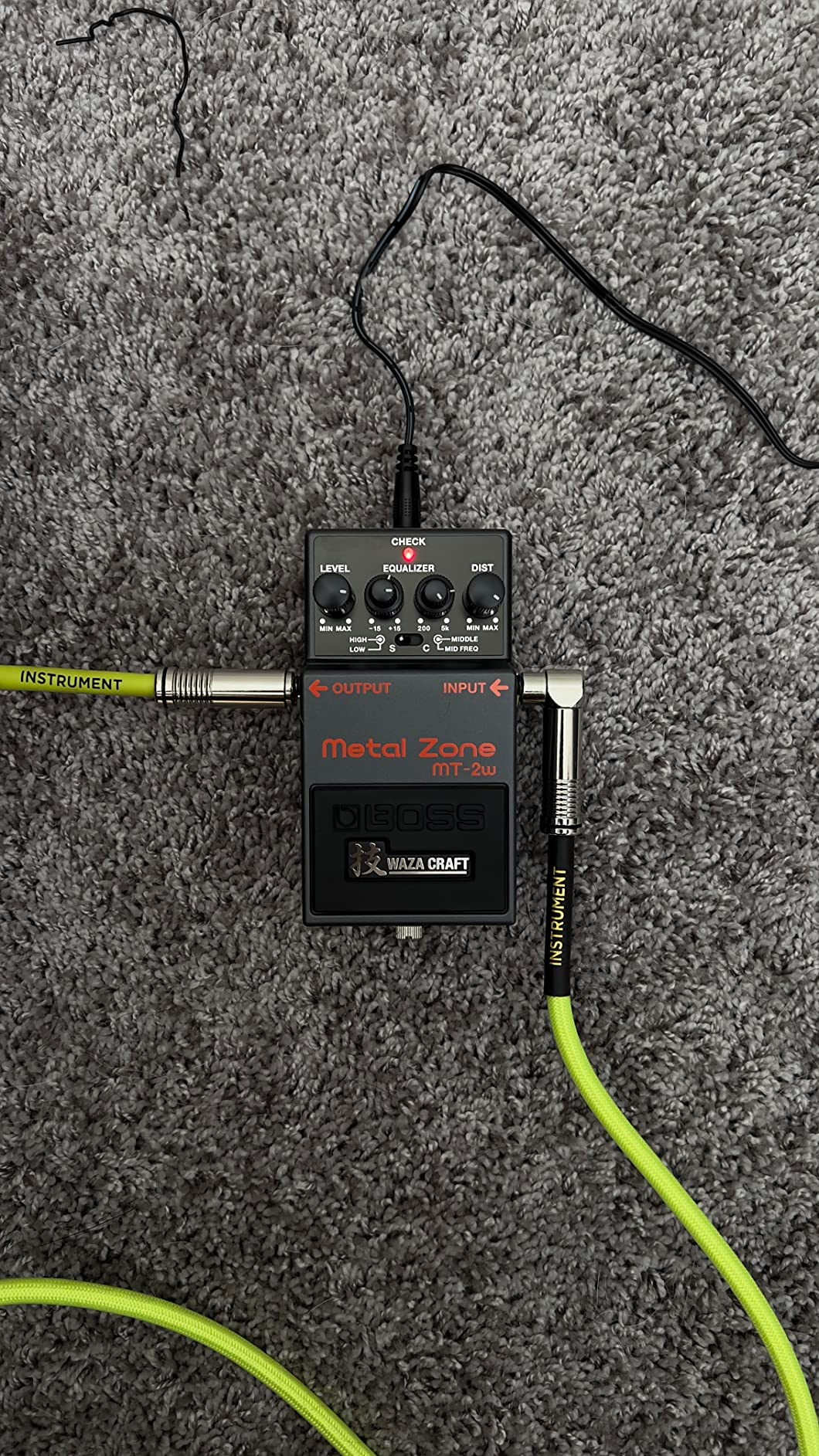 BOSS MT-2W WAZA Craft Metal Zone Guitar Pedal customer photo 2