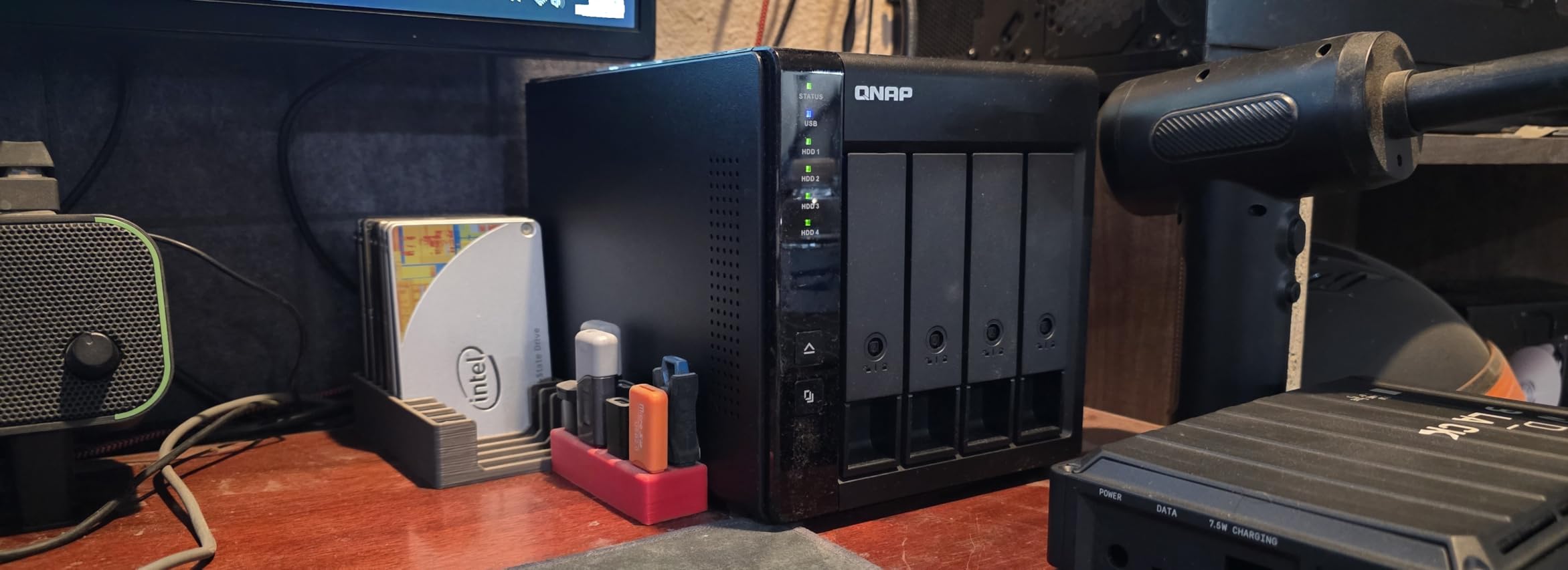 QNAP TR-004 4 Bay USB Type-C Direct Attached Storage (DAS) with hardware RAID customer photo 1