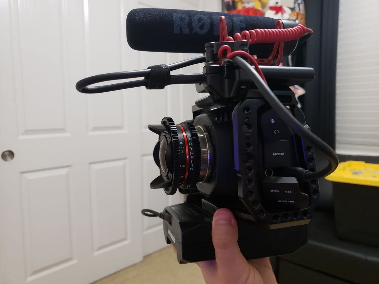 SMALLRIG BMPCC 4K & 6K Cage for Blackmagic Design Pocket Cinema Camera 4K & 6K w/Cold Shoe, NATO Rail - 2203 customer photo 1