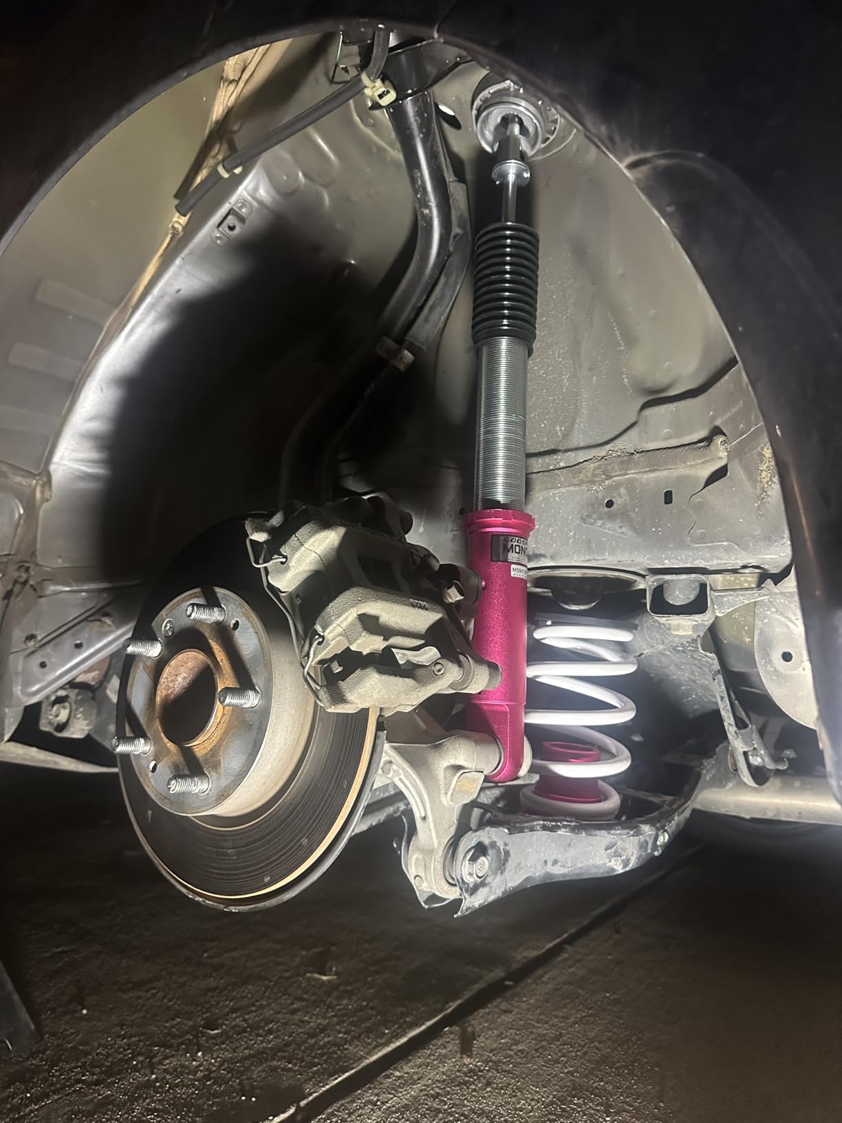 Godspeed MSS0290-B MonoSS Coilover Lowering Kit, Fully Adjustable, Ride Height, Spring Tension And 16 Click Damping, compatible with Honda Civic (FG/FB) LX/EX/Hybrid 2012-15 customer photo 1