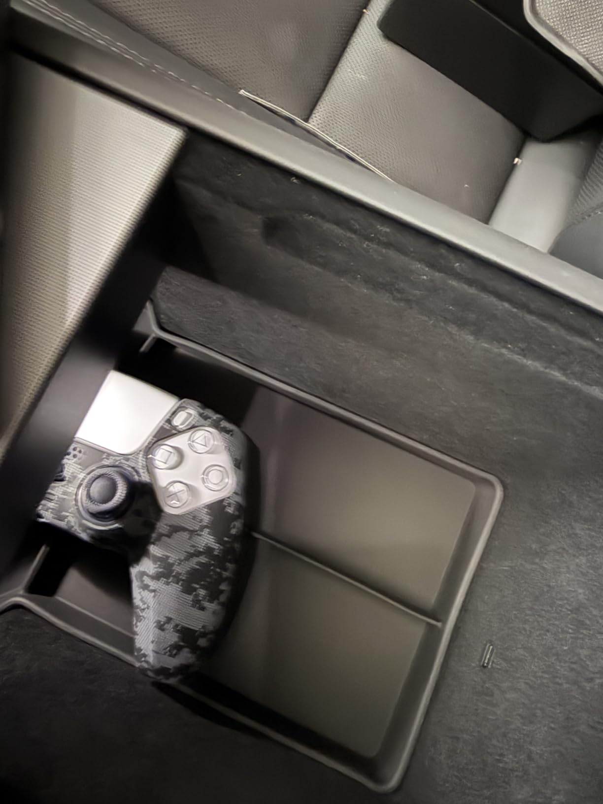 Center Console Organizer Tray for Tesla Model Y Juniper 2026 2025 (Premium & Performance), 8PCS - PC Material & Silent Silicone Armrest Storage Box Bottom Liners Wireless Charging Pad Cup Holder customer photo 2