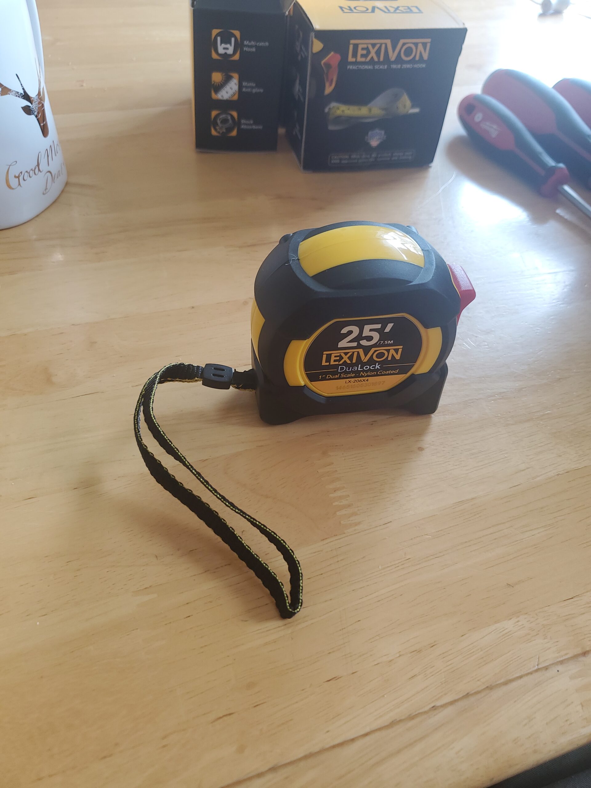 LEXIVON 2 in 1 Digital Laser Tape Measure | 130ft/40m Laser Distance Meter with 16ft/5m AutoLock Measuring Tape customer photo 1