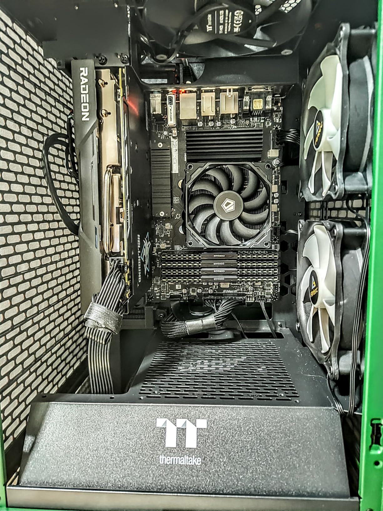 ID-COOLING IS-40X V3 45mm Height Low Profile CPU Cooler 4 Heatpipes CPU Air Cooler with 15mm Thickness Slim Fan Support Intel LGA1700/1200/115X; AMD AM5/AM4 For Desktop customer photo 1